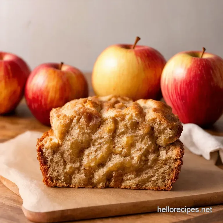 Amish Apple Fritter Bread a Slice of Country Comfort presentation
