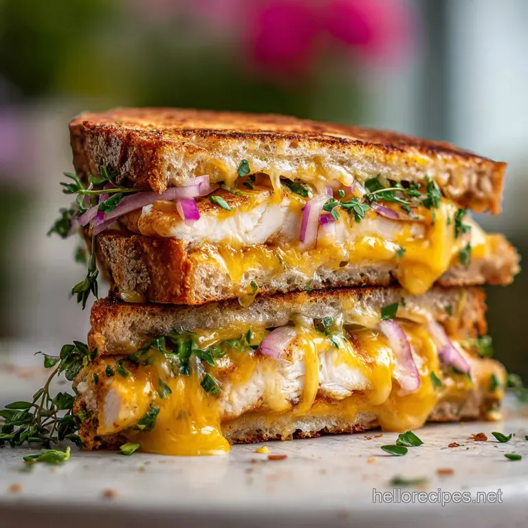 Recipe Apple Cheddar Amp Chicken Melts