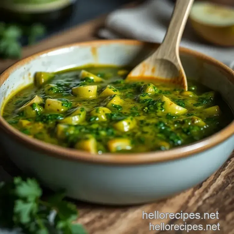 Argentinian Fire: How to Make Chimichurri! presentation