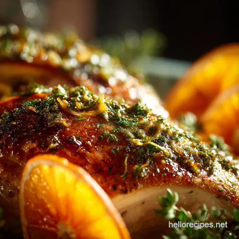 Turkey Brine Recipe: Aromatic Citrus Herb Brine for Moist Turkey presentation