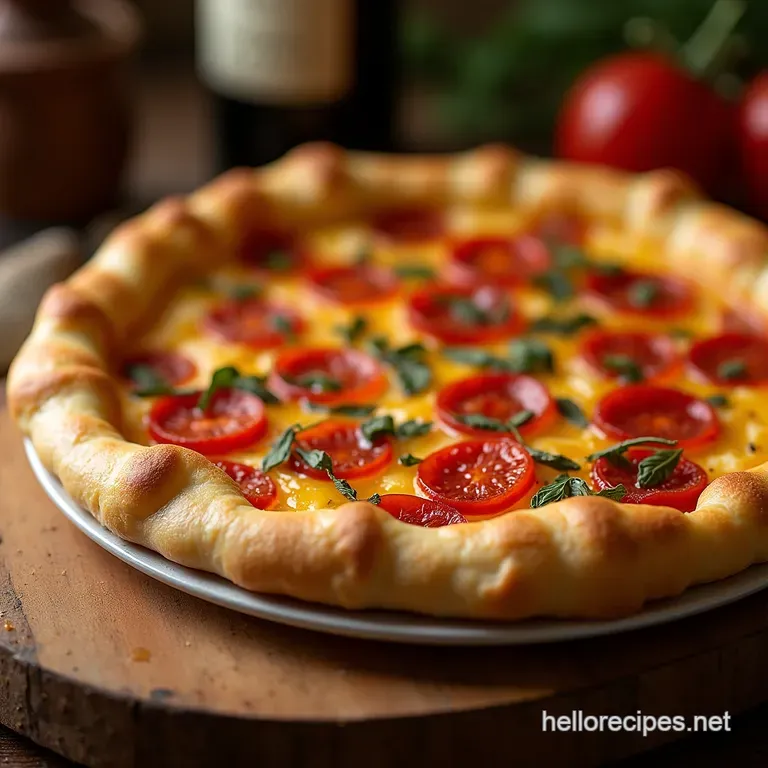 Flammkuchen Perfection the Authentic Razorthin Alsatian Fire Tart presentation