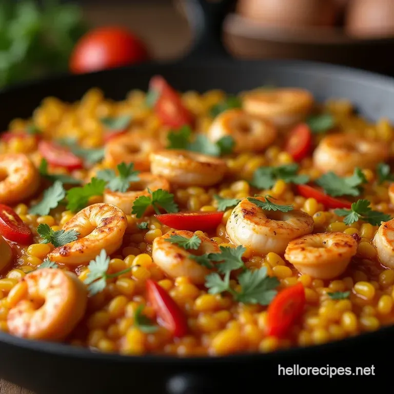 The Ultimate Saffron Seafood Chicken Paella Mastering the Socarrat presentation