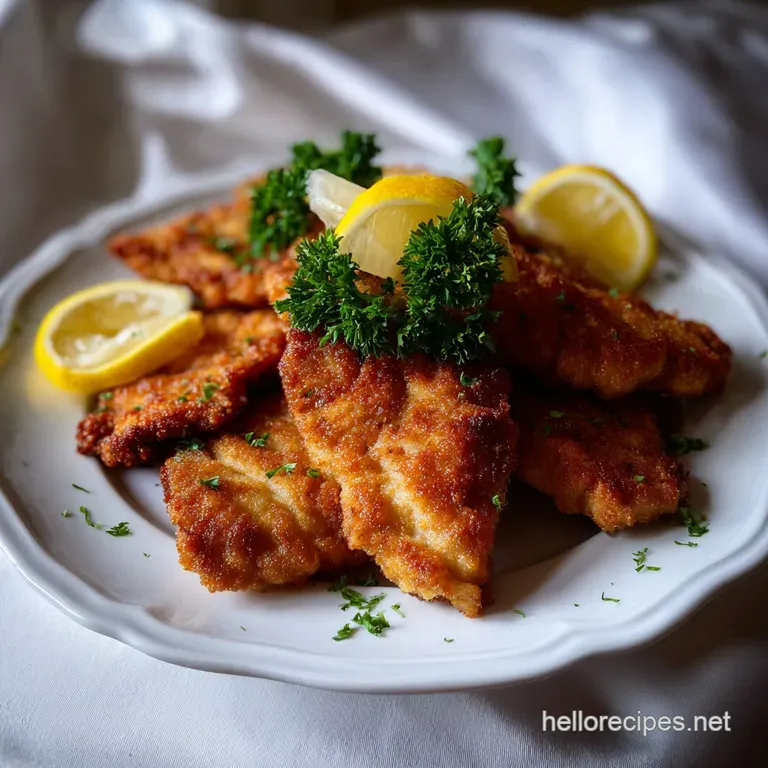 Wiener Schnitzel: the Golden Classic Technique presentation