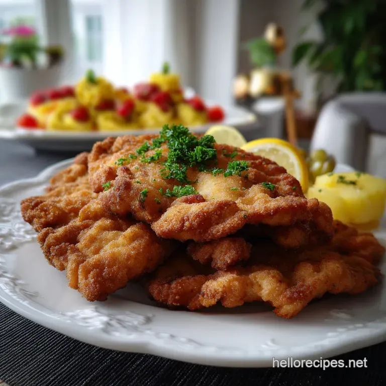 Wiener Schnitzel: The Golden Classic Technique
