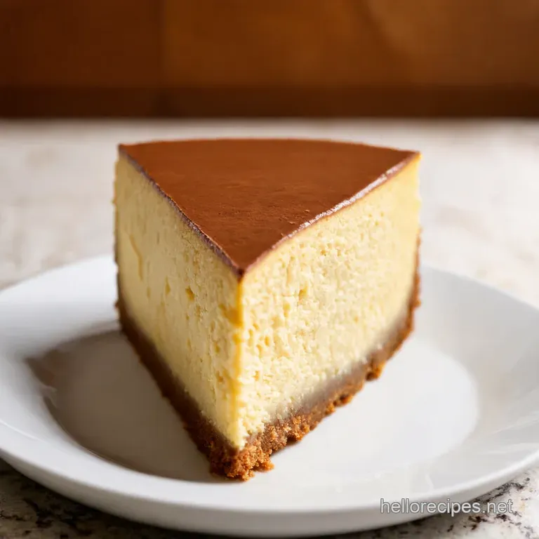 Baileys Bliss the Ultimate Irish Cream Cheesecake presentation