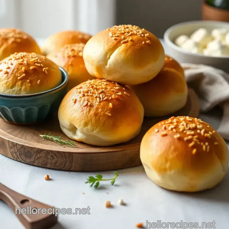 Light & Pillowy Gluten-Free Dinner Rolls presentation
