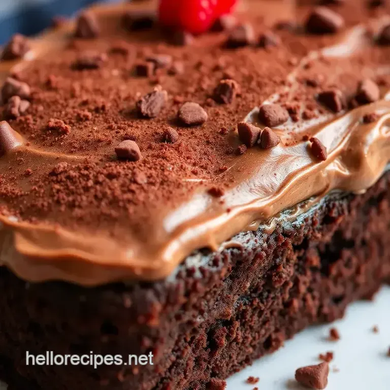 Bake Heaven and Hell Cake presentation