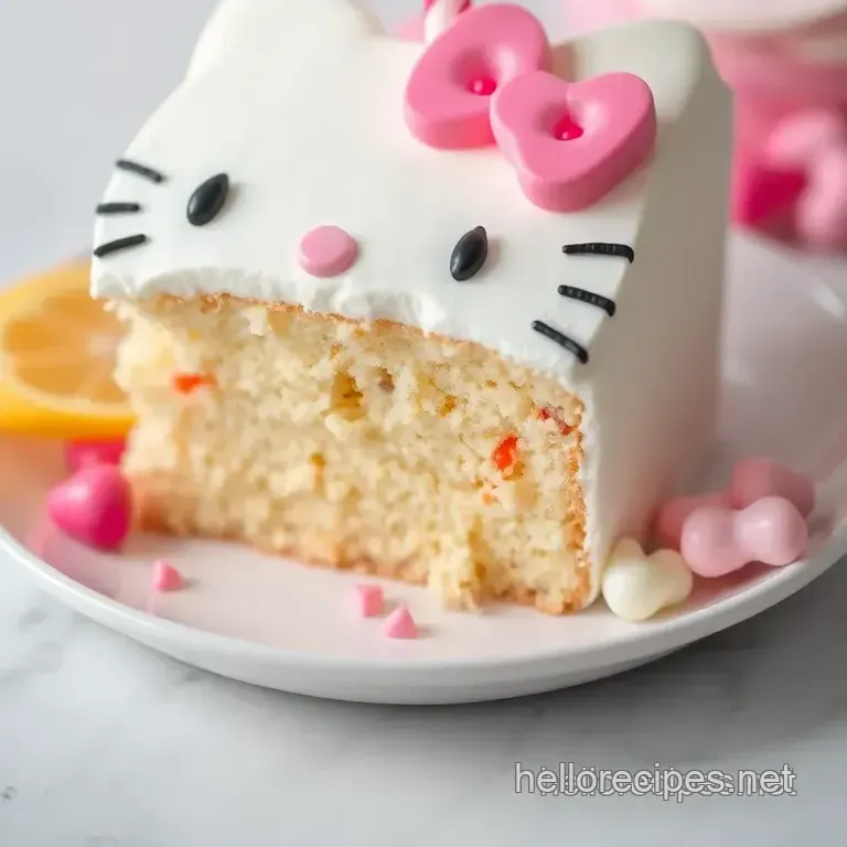Hello Kitty Birthday Cake: A Whimsical Delight presentation