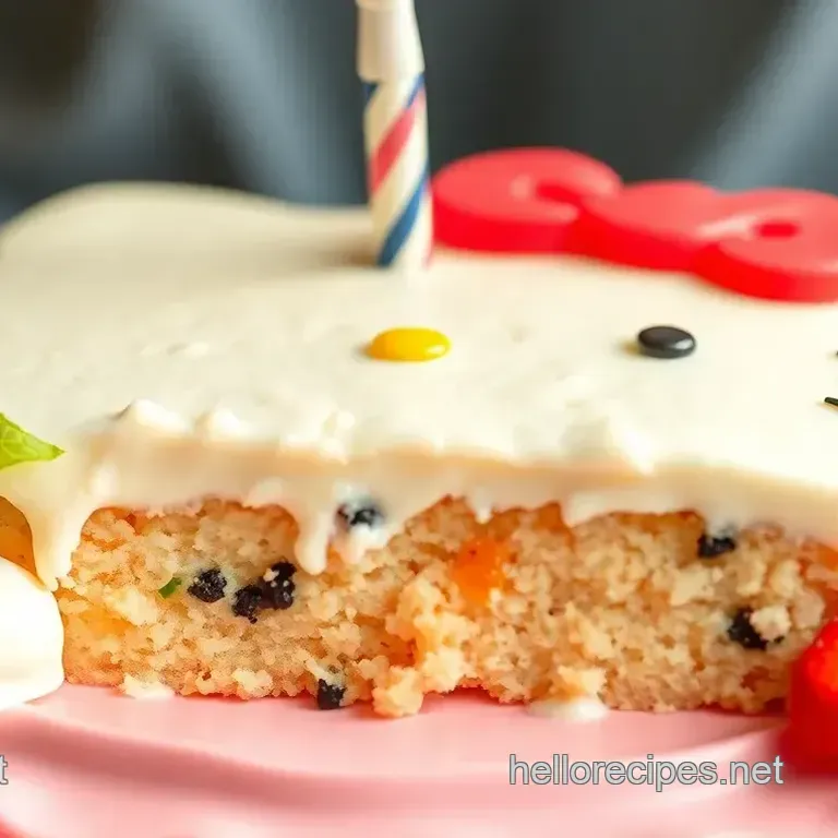Hello Kitty Birthday Cake: A Whimsical Delight