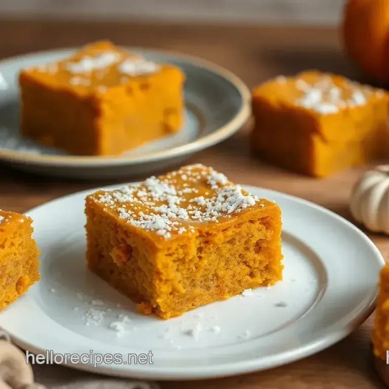 How to Bake Pumpkin Squares with Coconut Sugar: Easy Autumn Bliss!