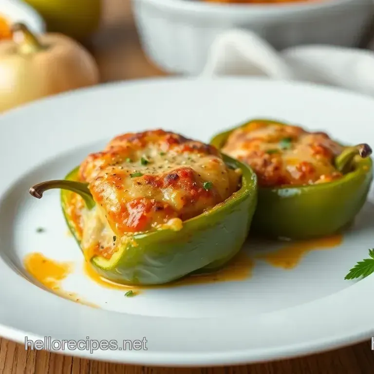 Ultimate Bake Stuffed Peppers: Cheesy & Delicious Comfort Food