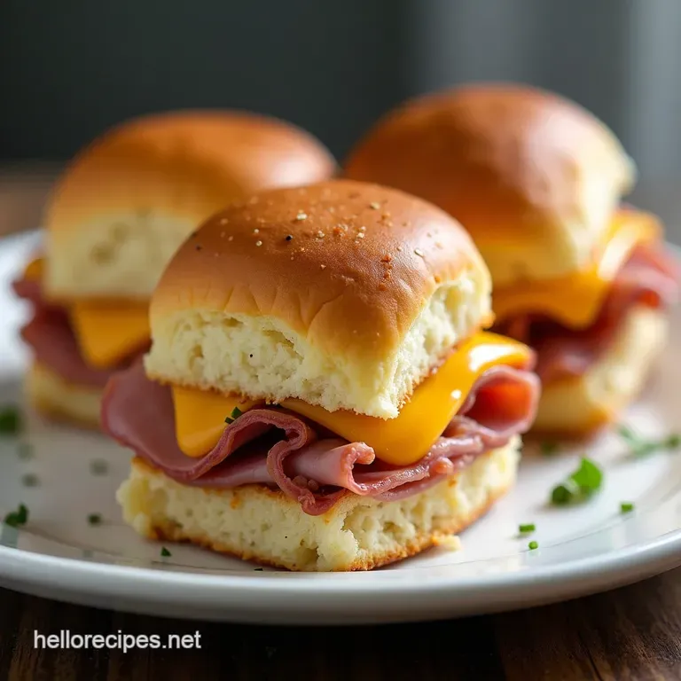 The Ultimate Baked Ham Cheese Sliders Sticky Savoury and Ready in Under an Hour