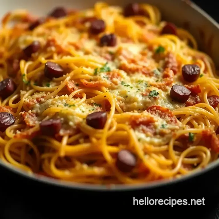 Baked Spaghetti Squash with Herb-Infused Marinara presentation