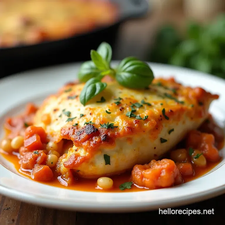 Baked Tuscan Chicken Casserole