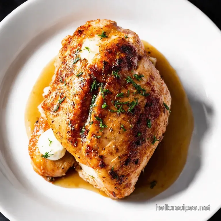 Balsamic Bliss Baked Chicken with Mozzarella
