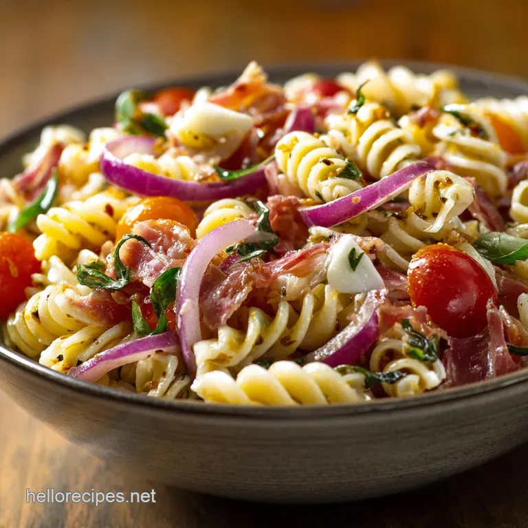 The Ultimate Bank Holiday Pasta Salad Italian Deli Style