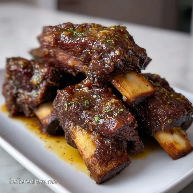 Beef Ribs Recipe Slow Cooker: Fall-Off-The-Bone Tender