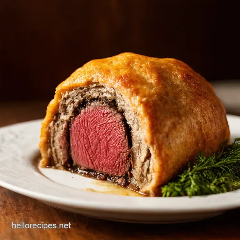 Beef Wellington the Ultimate Showstopper presentation