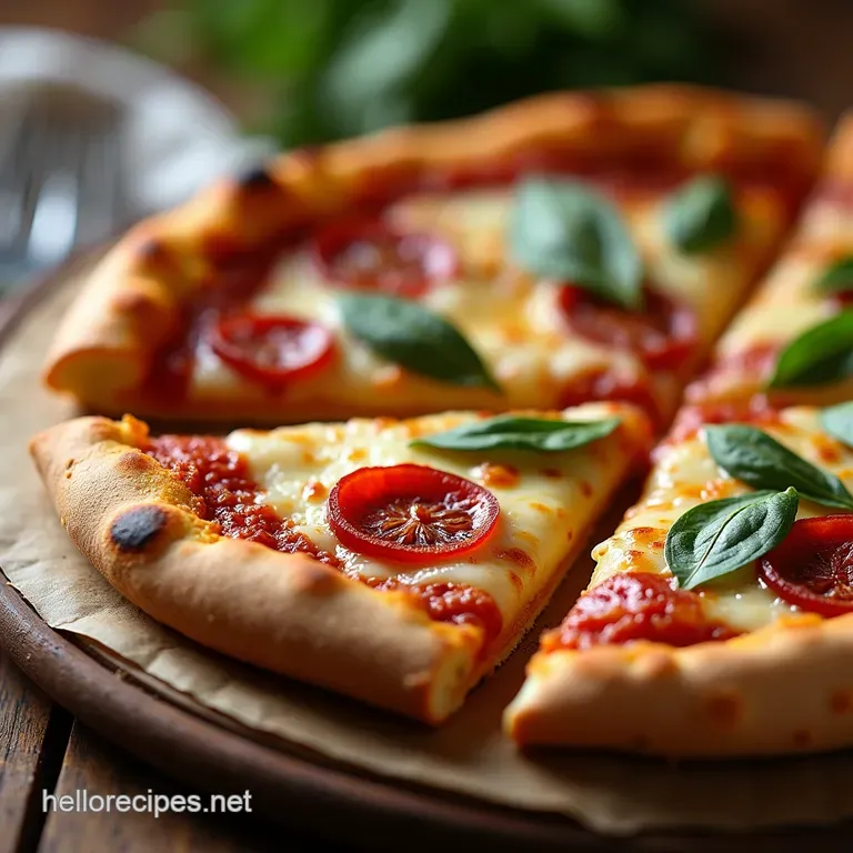 The Ultimate Weeknight Warrior Homemade Pizza Crispy Crust Classic Flavour