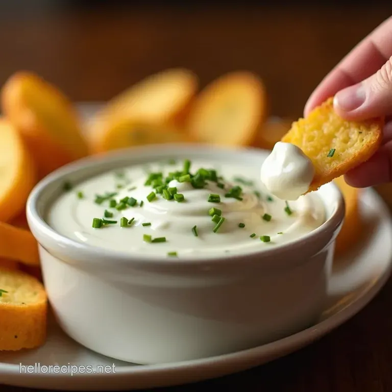 The Proper Pub Grub Sour Cream Chive Dip
