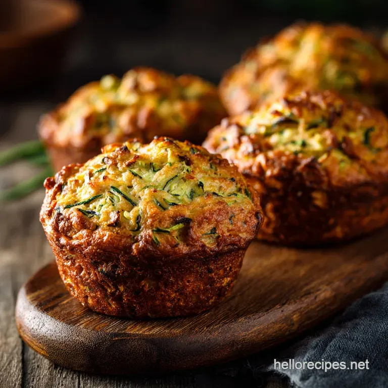 Zucchini Muffins: the Best Spiced Recipe (Courgette Glut Solution) presentation