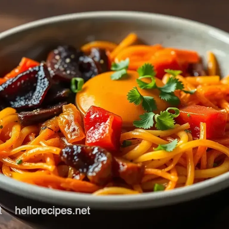 Bibimbap Bliss: A Rainbow Rice Bowl of Korean Goodness