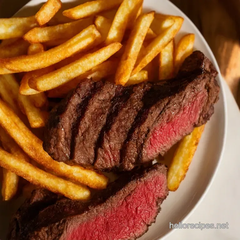 BistroStyle Steak Frites Perfectly Cooked Steak Crispy Pommes Frites