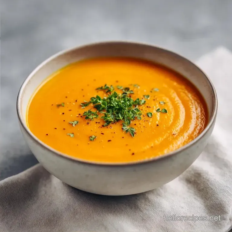 Blended Roasted Vegetable Soup: Velvety and Rich