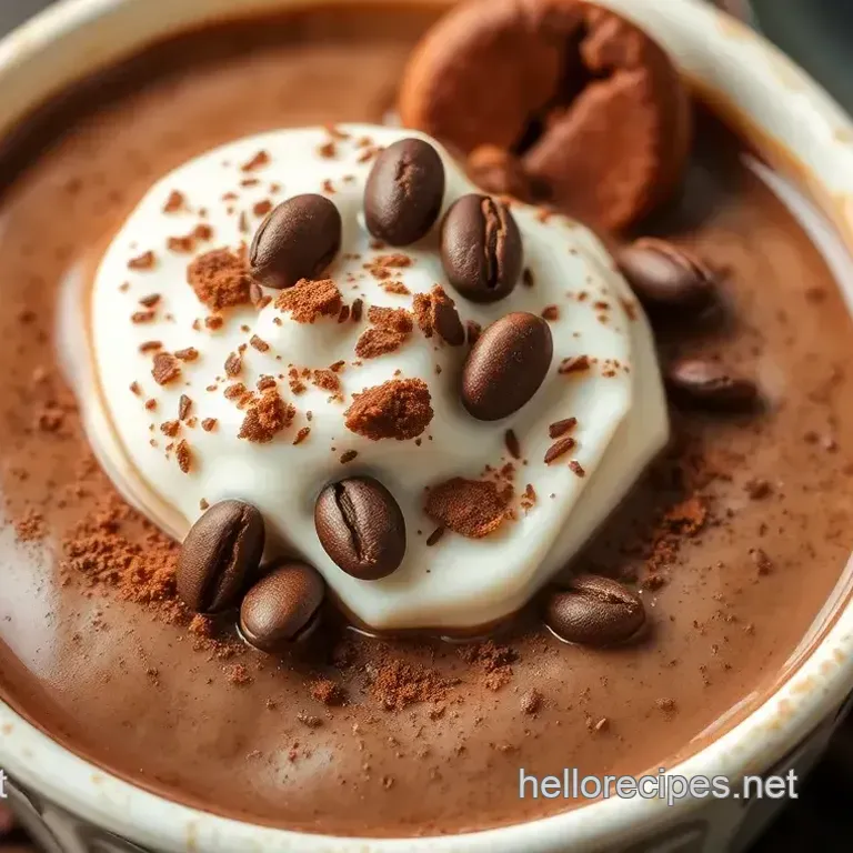 Indulgent Brewed Coffee Chocolate Dessert Delight: A Rich & Velvety Treat