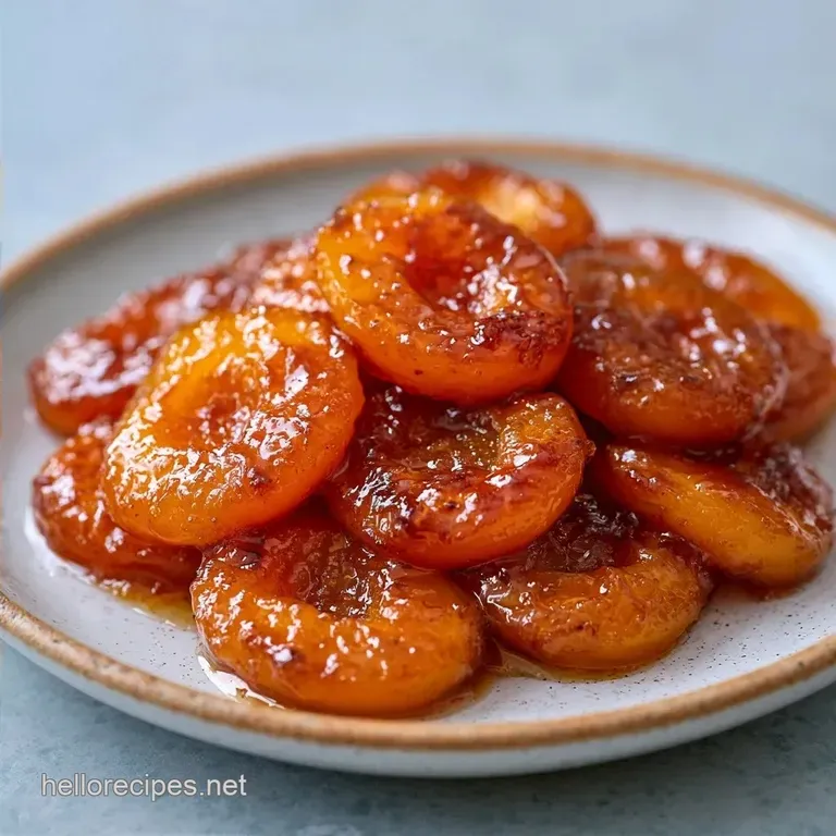 Caramelized Brown Sugar Roasted Apricots