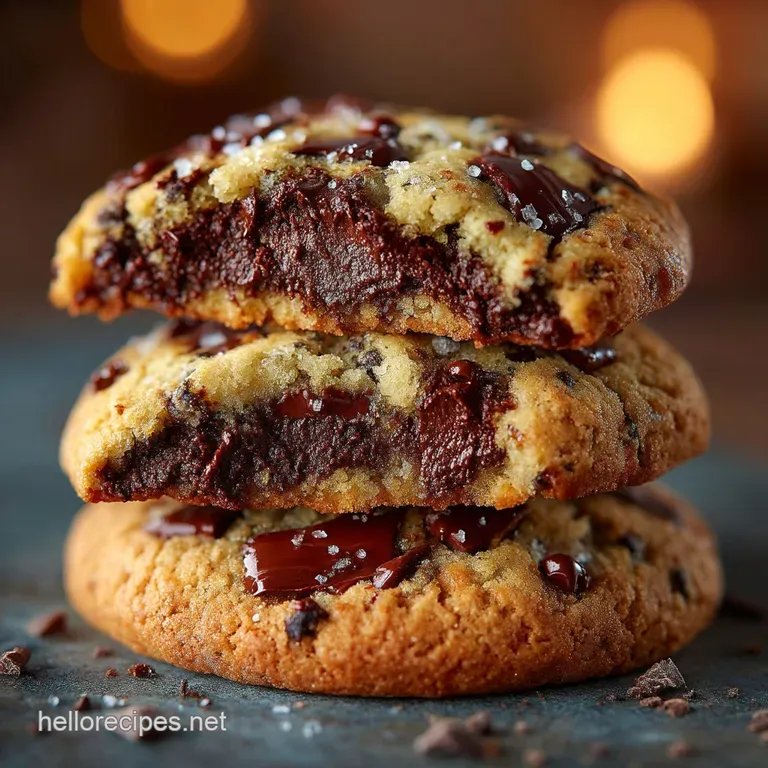 The Ultimate ChocABloc Bombs BrownieStuffed Chocolate Chip Cookies presentation