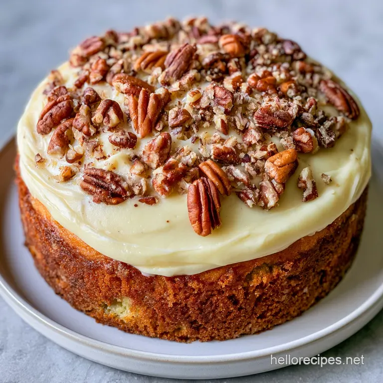 Southern Butter Pecan Cake: Rich and Toasted
