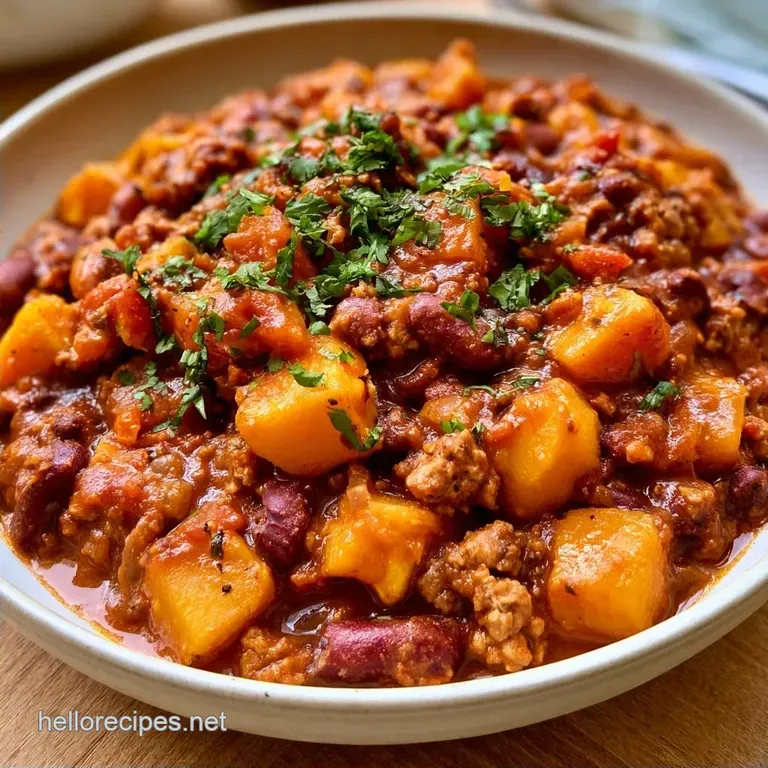 Butternut Squash Turkey Chili: Hearty and Healthy
