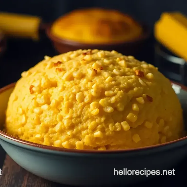 Buttery Corn Bread with Creamed Corn