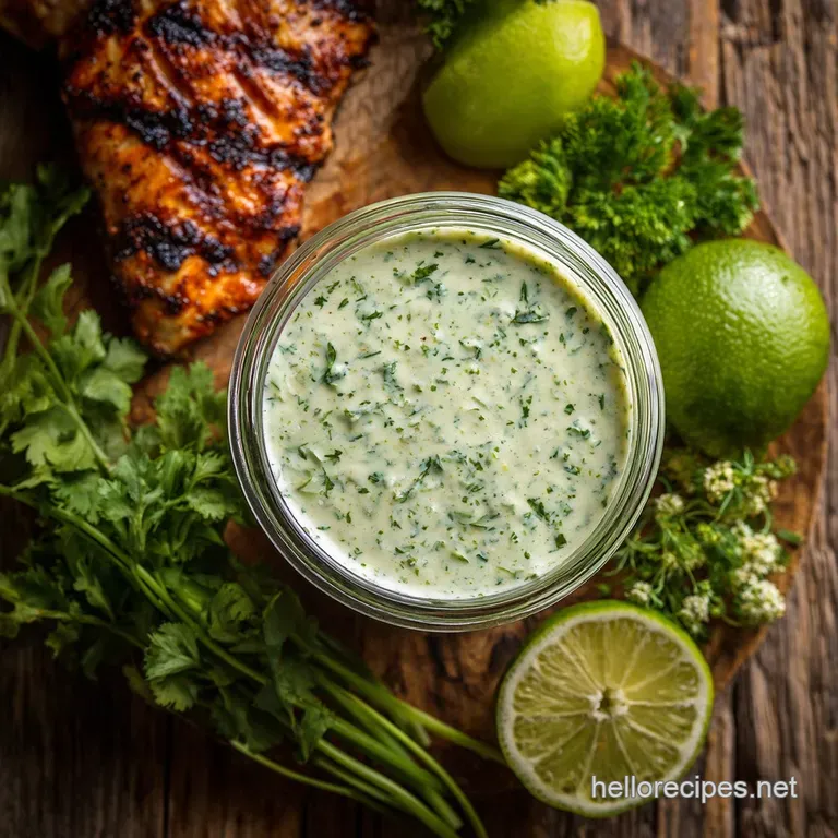Cafe Rio Copycat Cilantro Ranch Dressing: the Real Knockout Recipe presentation