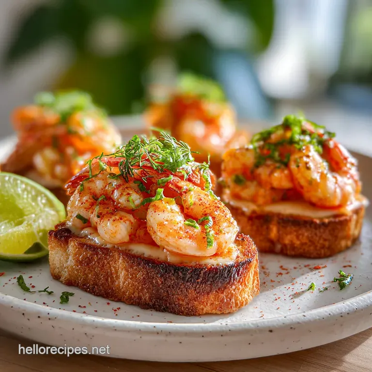 Cajun Shrimp Toast: Shattering Crunch