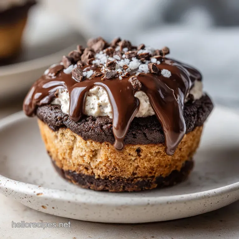 Chocolate Dipped Cannoli Cupcakes Recipe