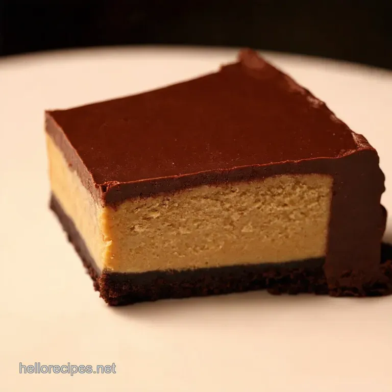 Cappuccino Fudge Cheesecake Autumn Indulgence presentation