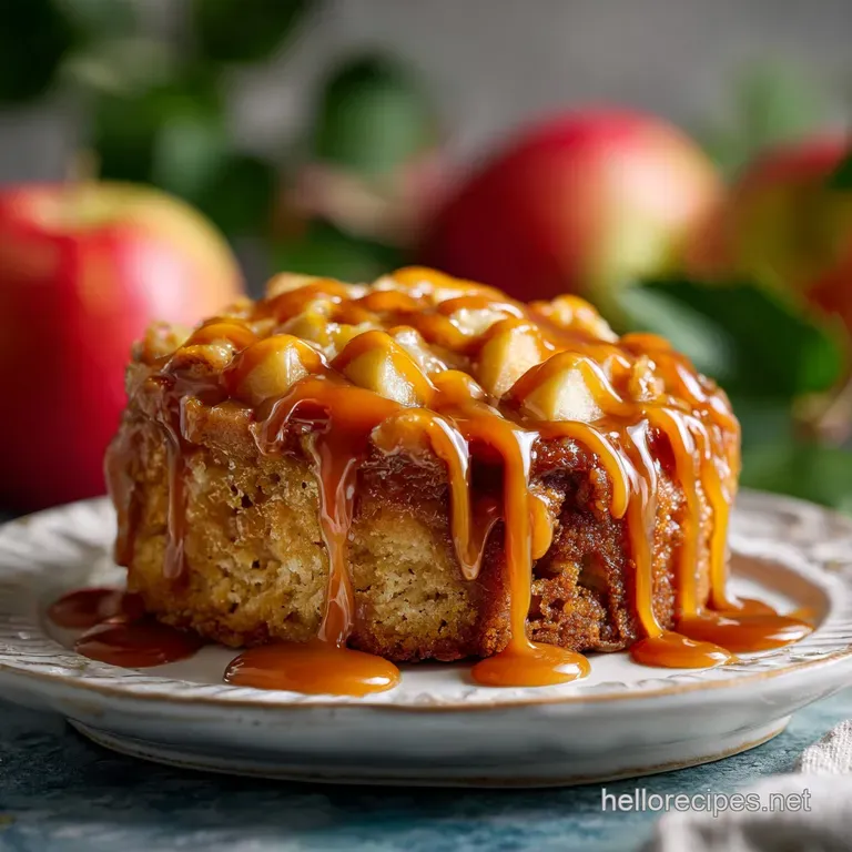 Caramel Apple Dump Cake