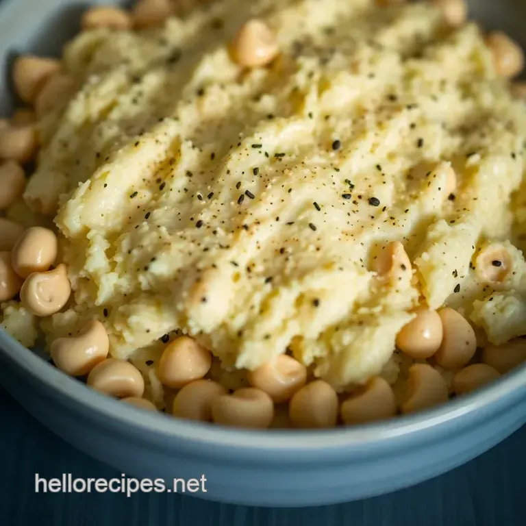 Cashew-Based Vegan Parmesan Cheese presentation