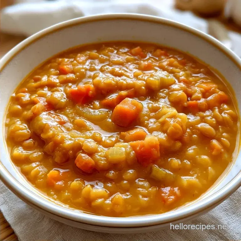 Cheap Lentil Fall Dinner with Red Lentils