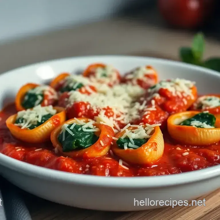 Cheese Stuffed Shells Recipe: A Family Favorite with Spinach & Ricotta