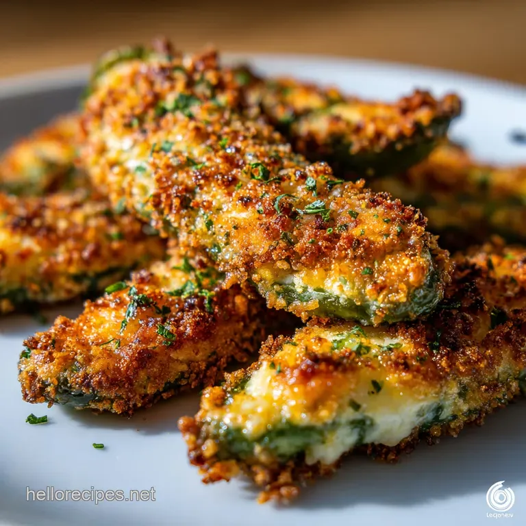 Crispy and Cheesy Jalape&ntilde;o Popper Recipe for Oven and Air Fryer