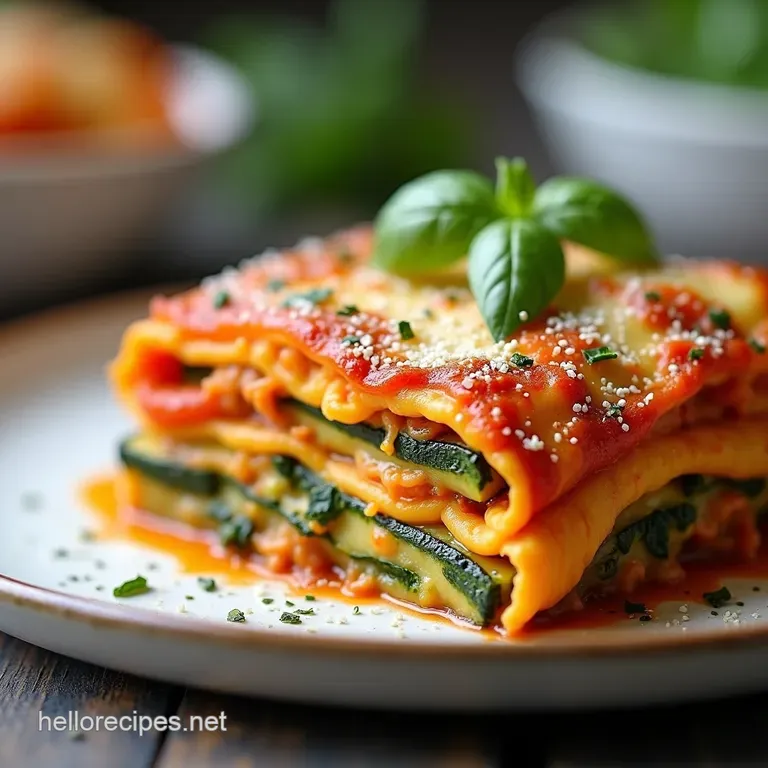 Cheeky Cheesy Zucchini Lasagna A Lighter Take on the Italian Classic