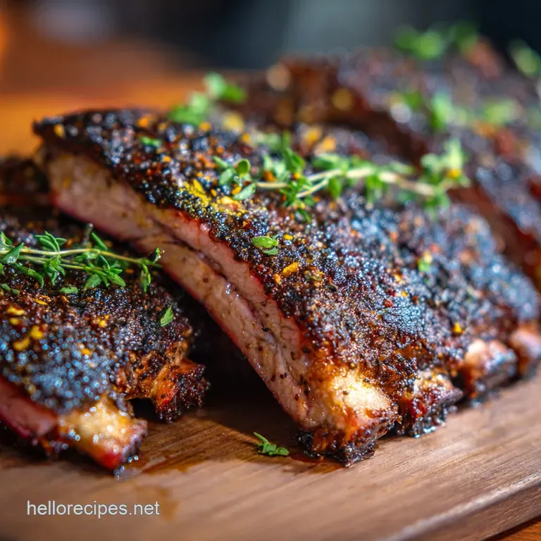 Smoked Ribs: Chefs Low Slow Bbq Masterclass presentation