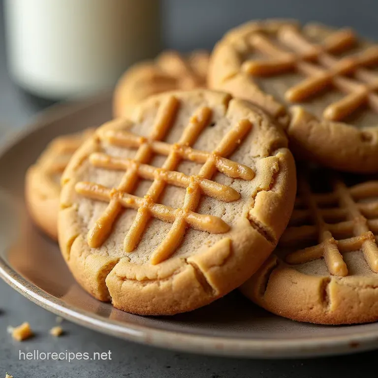 The Ultimate CrissCross Peanut Butter Bliss Cookies