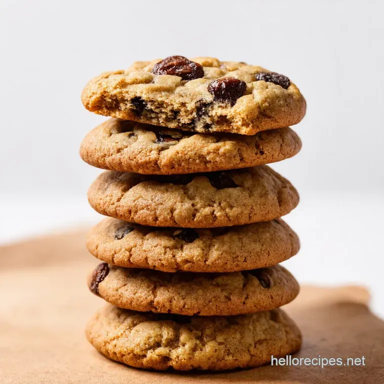 Chewy Spiced Oatmeal Raisin Cookies That Actually Taste Good