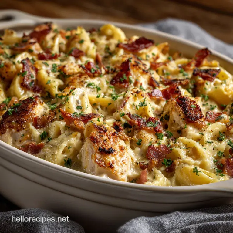 Chicken Bacon Ranch Casserole: The Ultimate Creamy Weeknight Bake