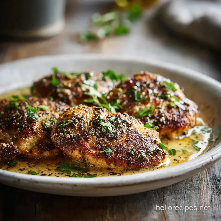 Chicken Scallopini with Lemon Pan Sauce