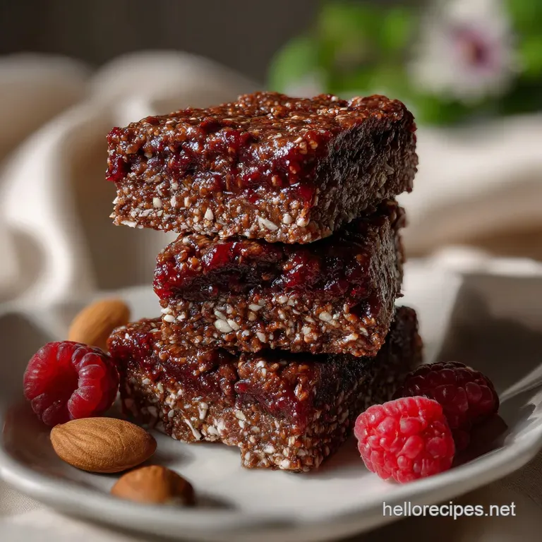 Dark Chocolate Amaranth Bars Vegan GlutenFree: No-Bake!